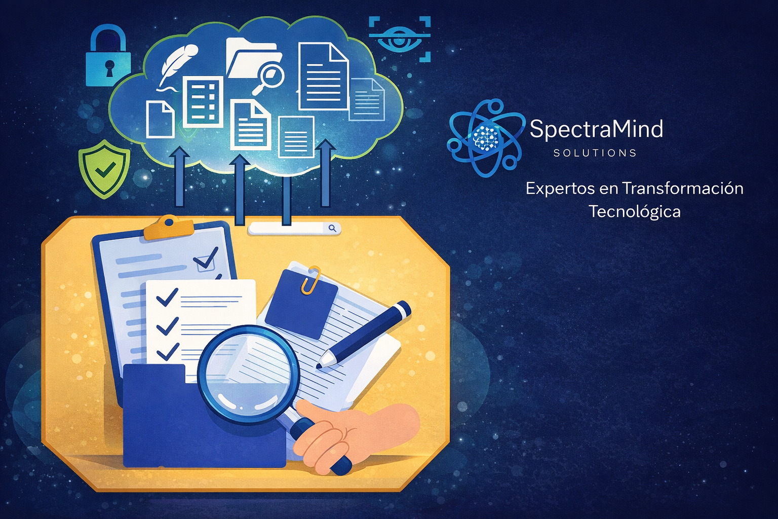 Proceso tradicional vs gestión documental digital